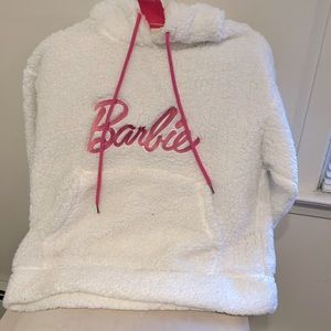 Barbie collection fleece like material hoodie
